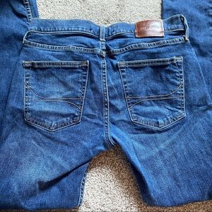 Blue Denim Hollister Jeans